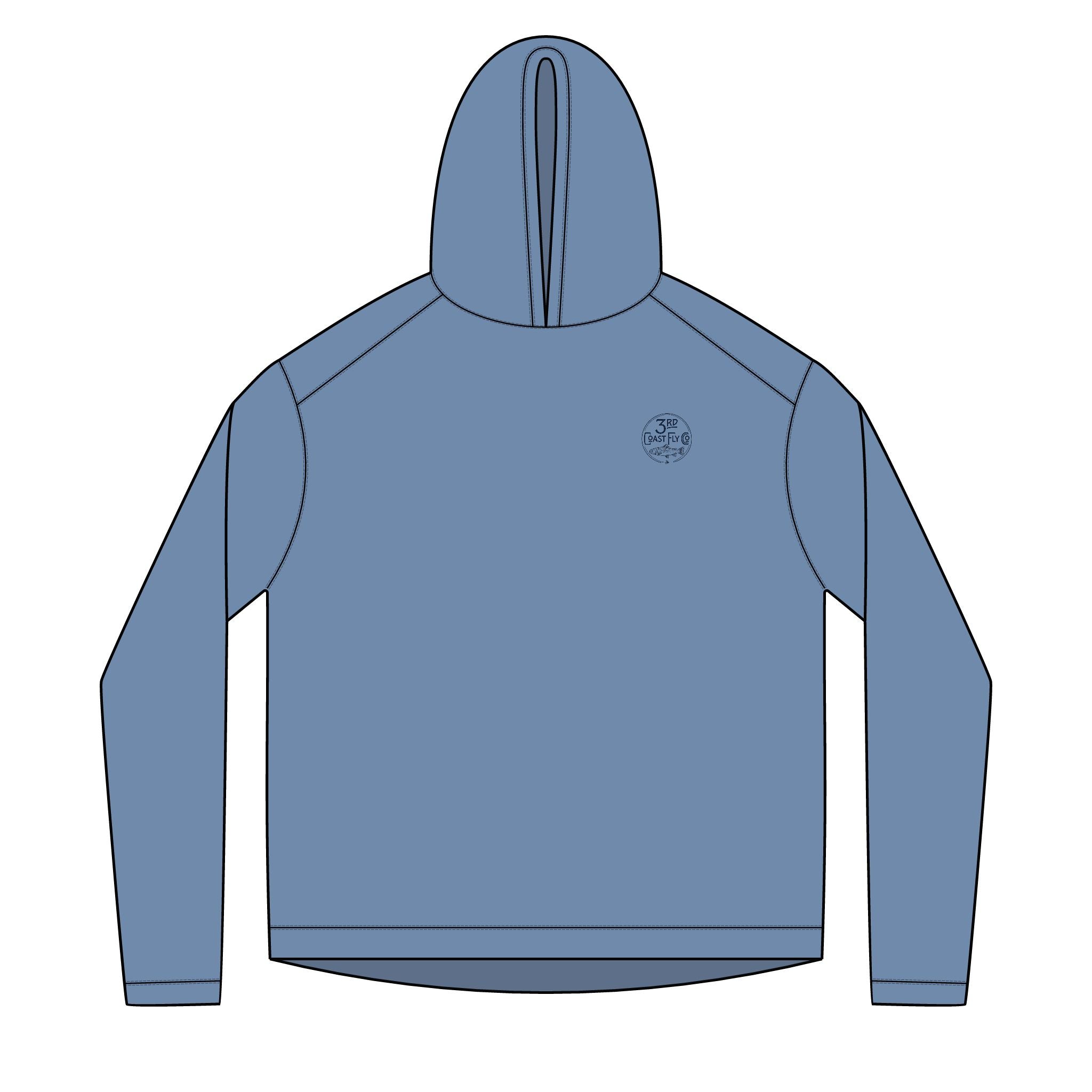 Heritage Trout Solar Hoodie