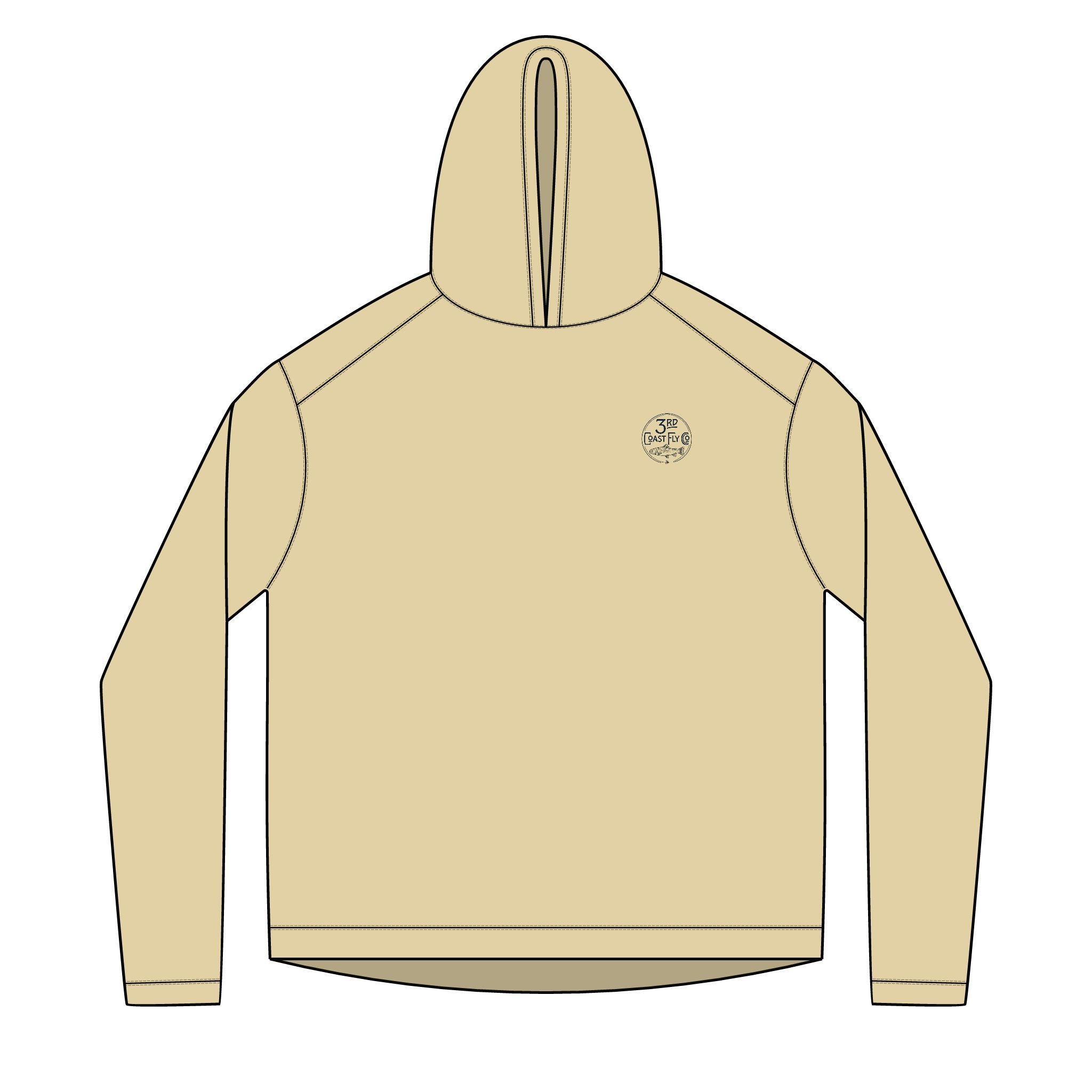 Heritage Trout Solar Hoodie