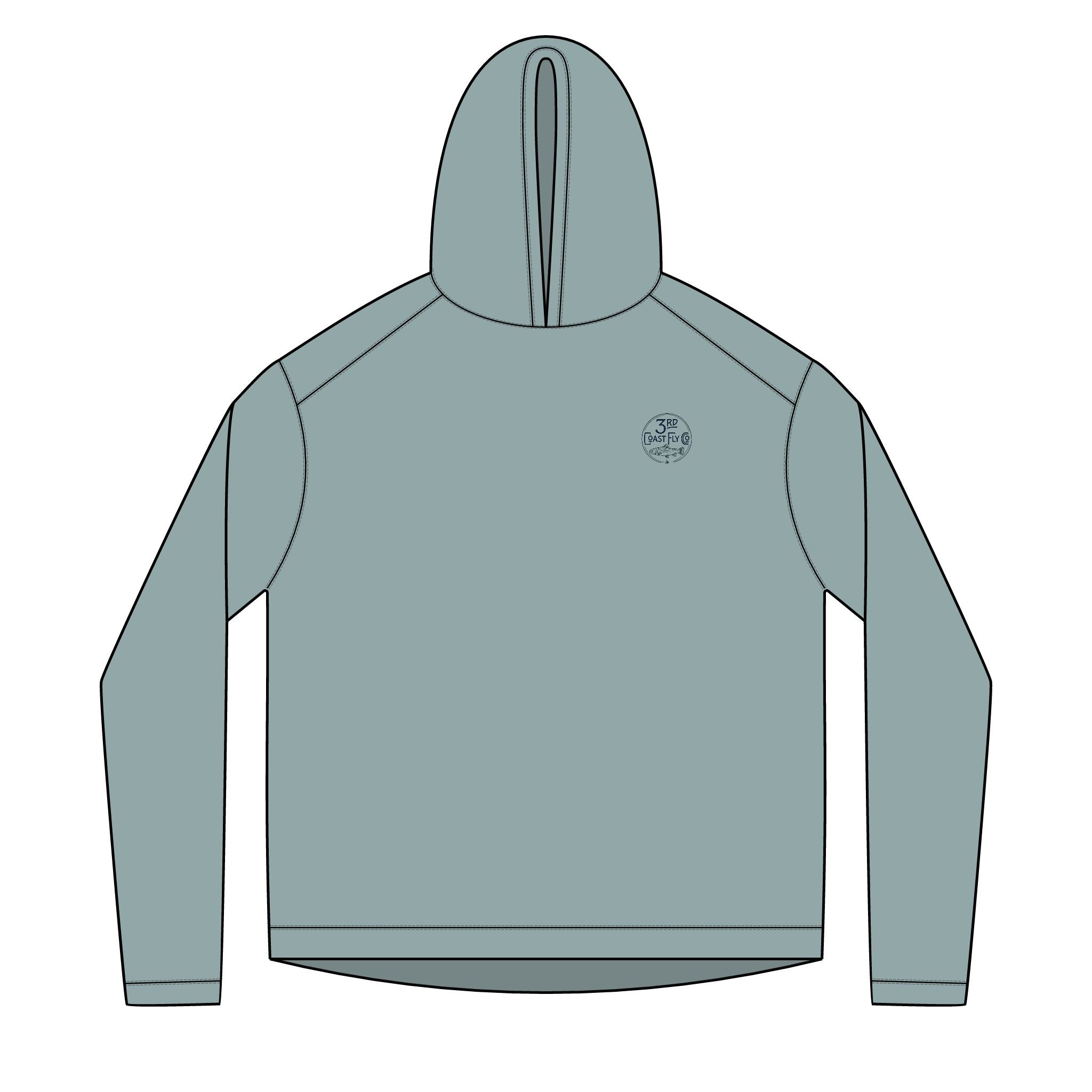 Heritage Trout Solar Hoodie