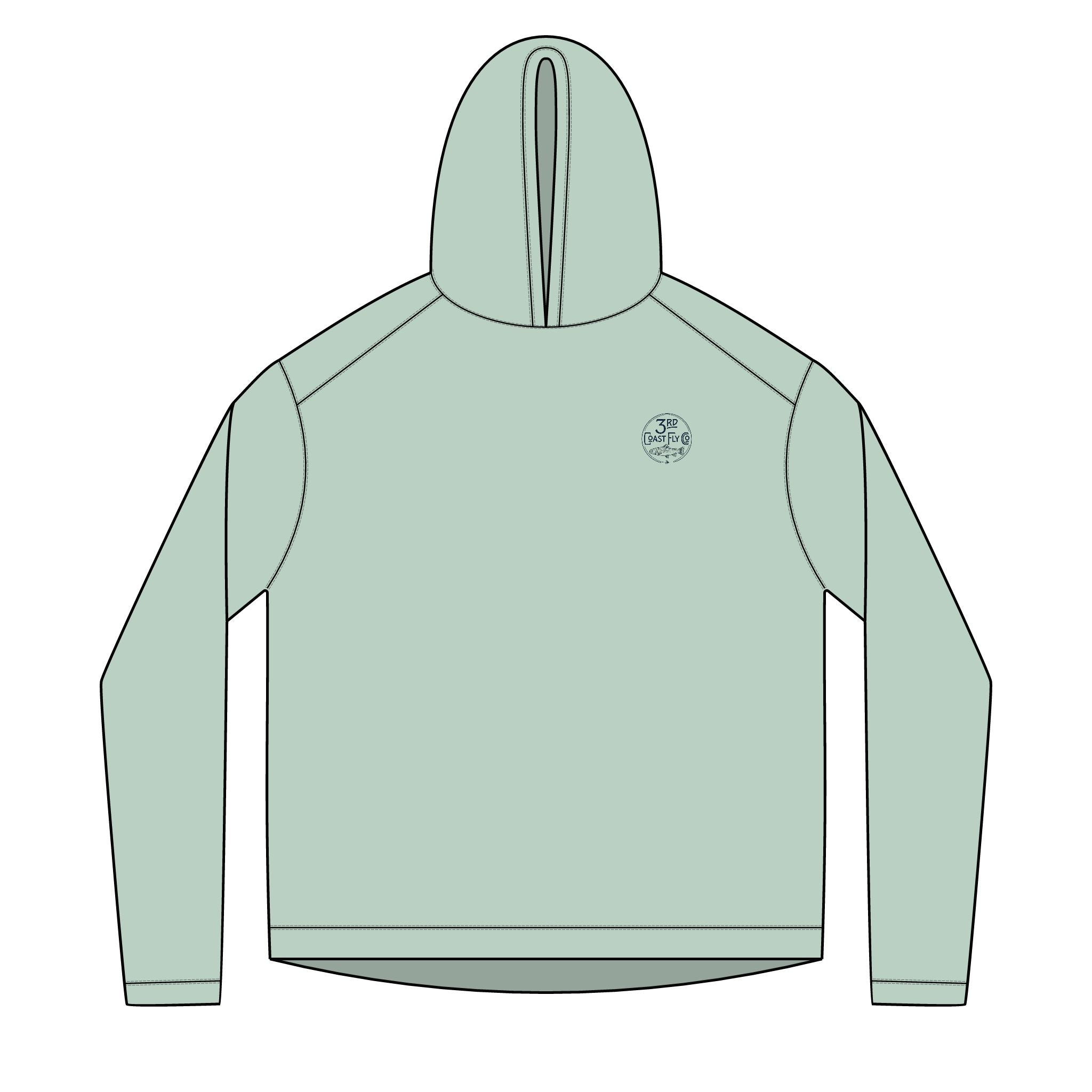 Heritage Trout Solar Hoodie