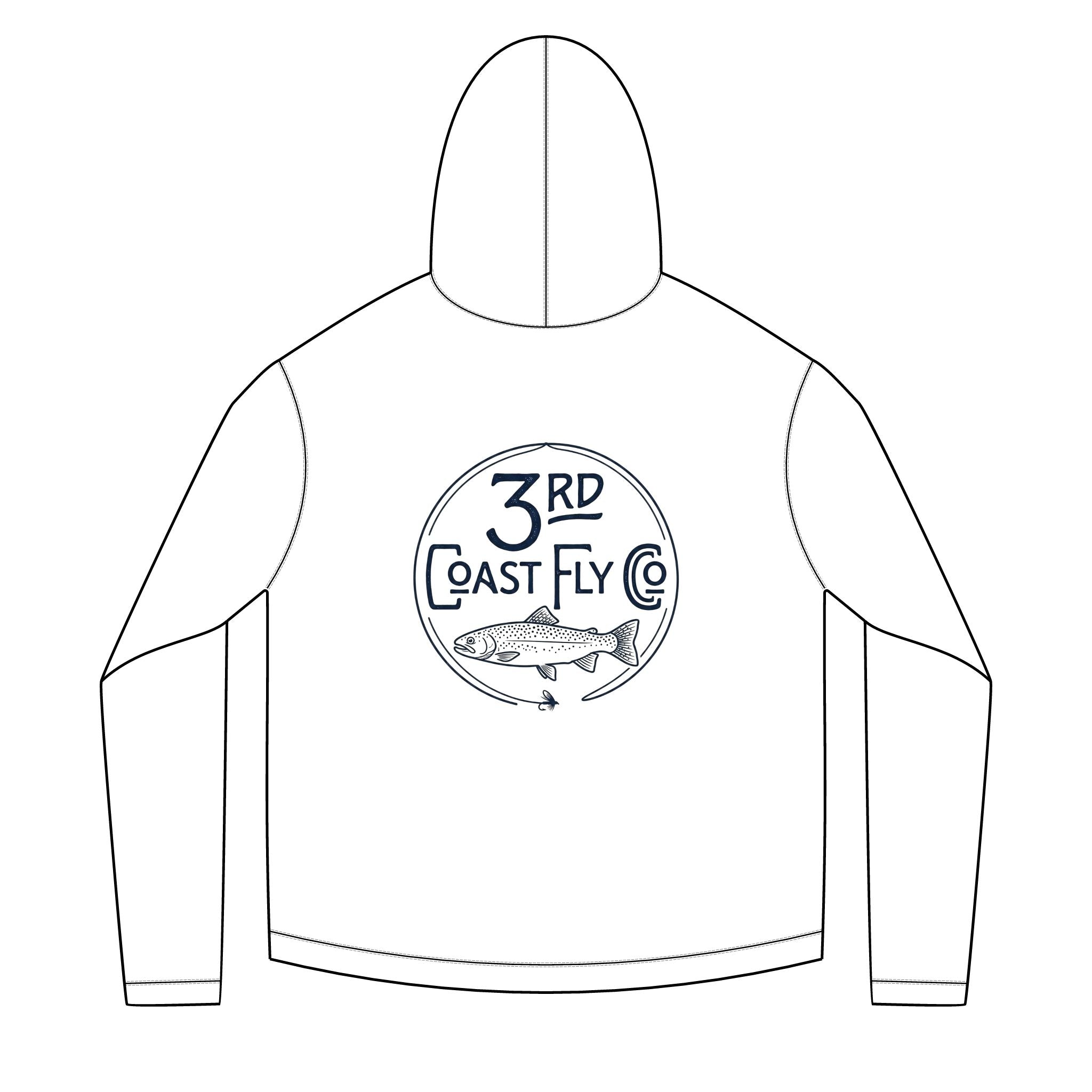 Heritage Trout Solar Hoodie