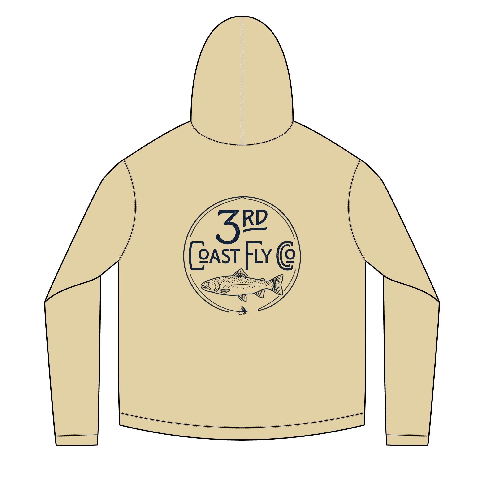 Heritage Trout Solar Hoodie