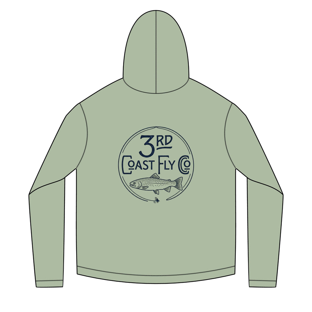 Heritage Trout Solar Hoodie
