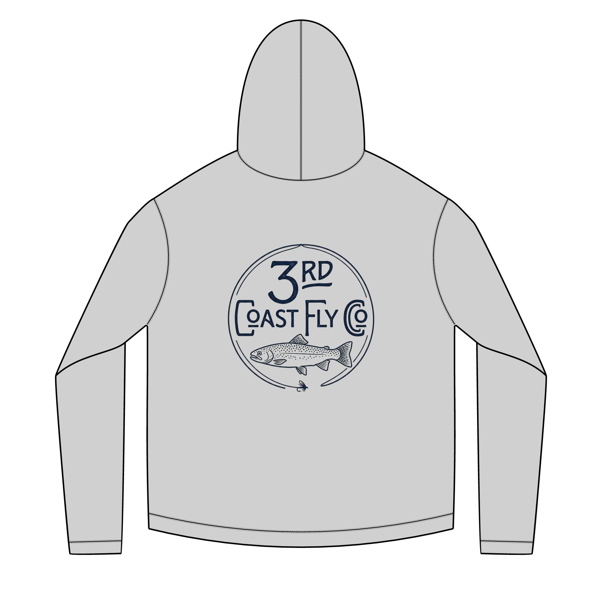 Heritage Trout Solar Hoodie
